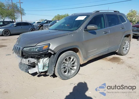 2021 Jeep Cherokee Latitude Lux Fwd from USA, damaged, VIN 1C4PJLMX9MD207862